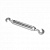 Талреп стальной крюк-крюк (6) для троса d. 5-6 мм